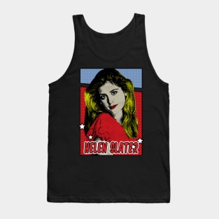 Helen Slater Pop Art Comic Style Tank Top